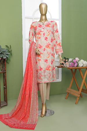 Elite By HZ Unstitched 3 Piece Emb Lawn Collection'2025-EC-210