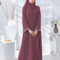 TGM Abaya Collection-Plum Dream
