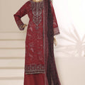 Regal By Sada Bahar Stitched 3 Piece Emb Lawn Vol-01 Suit-EMB-4267-BROWN