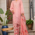 Eid Ki Khushiyan by Bin Saeed Stitched 3 Piece Luxury Self & Stripe Collection'2025-SM-1859