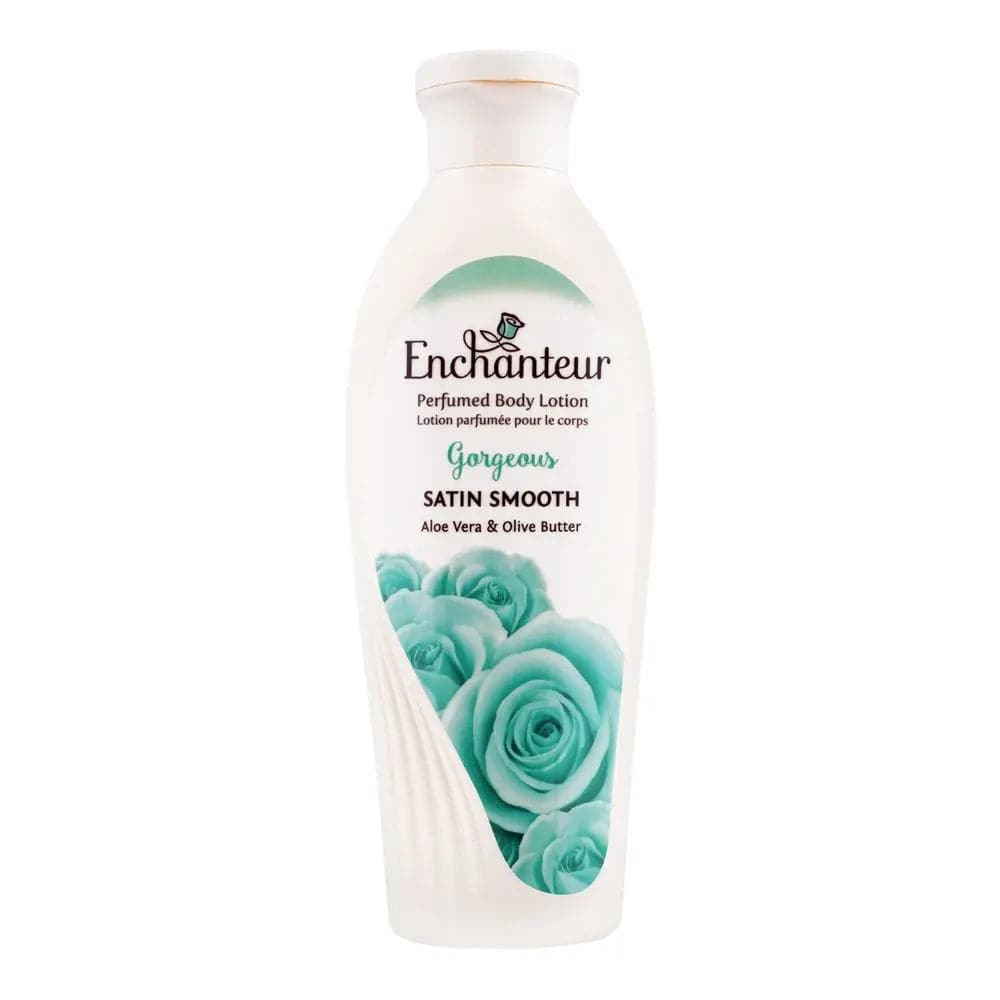 Enchanteur Perfumed Body Lotion Aloe Vera & Olive Butter Gorgeous 100Ml - My Store