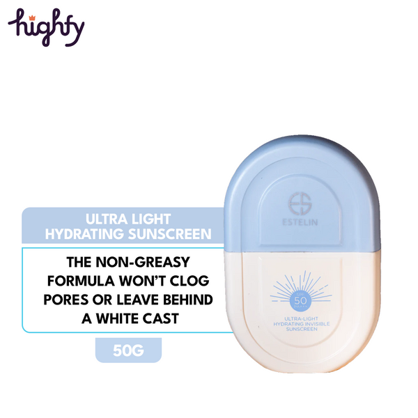 Estelin - Ultra Light Hydrating Invisible Sunscreen Spf 50 Pa+++- 50G