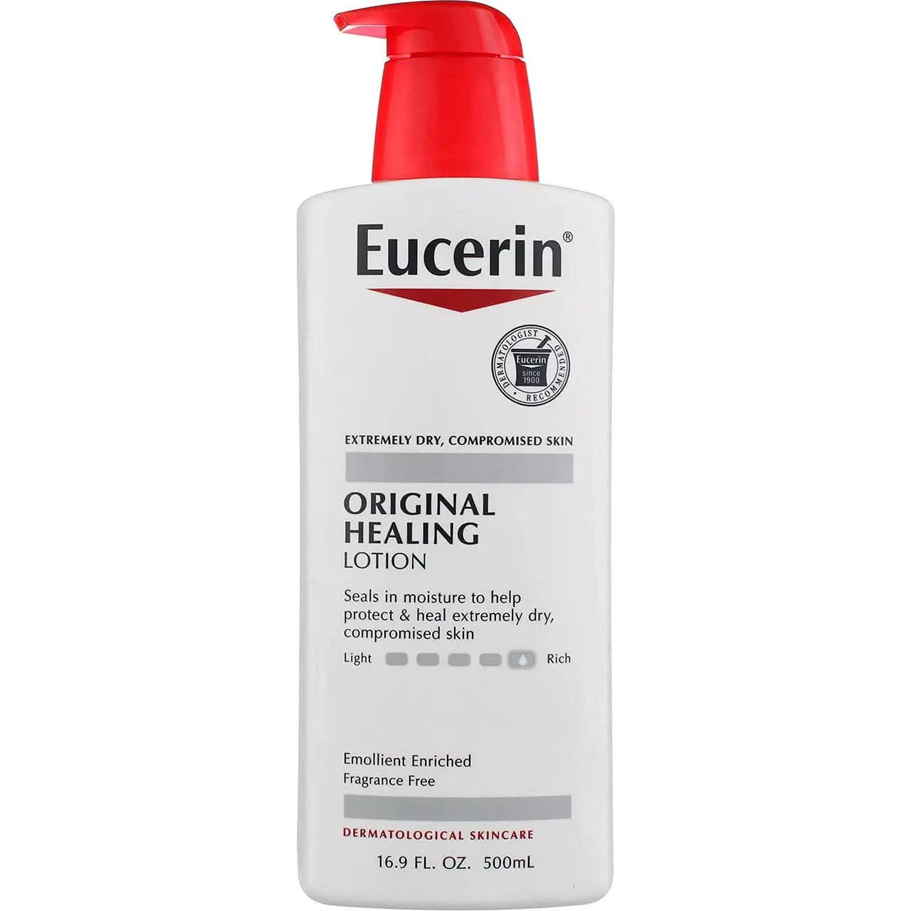 Eucerin Original Healing Lotion Extreme Dry Compromised Skin 500Ml - My Store