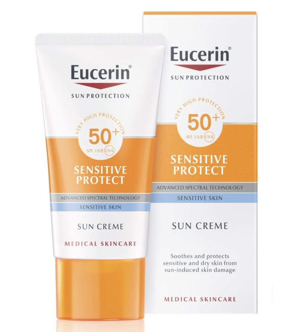 Eucerin Sun Protection SPF 50 UVB Sensitive Protect Gevoelige Fluid Sun Creme
