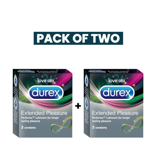 Bundle - Durex - Pack Of Two Extended Pleasure Condom - My Store