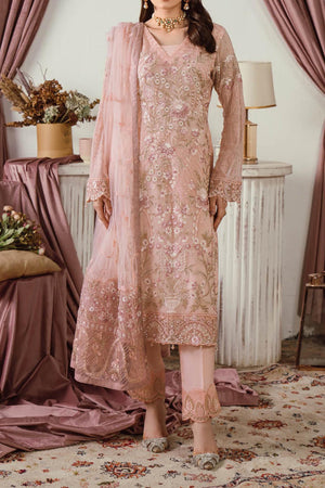 Ramsha Unstitched 3 Piece Chiffon Vol-25 Collection'2024-F-2502