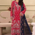 Ramsha Unstitched 3 Piece Luxury Chiffon Vol-27 Suit-F-2705