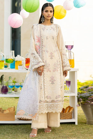 Florent Unstitched 3 Piece Lawn Eid Collection'2025-FEF-03-B