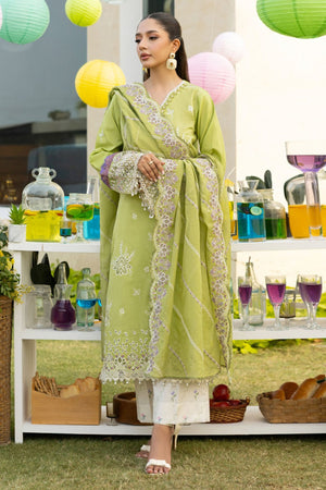 Florent Unstitched 3 Piece Lawn Eid Collection'2025-FEF-07-B