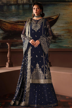 Zarif Unstitched 3 Piece Premium Chiffon Collection'2025-ZRF-PRC-06 FELICIA