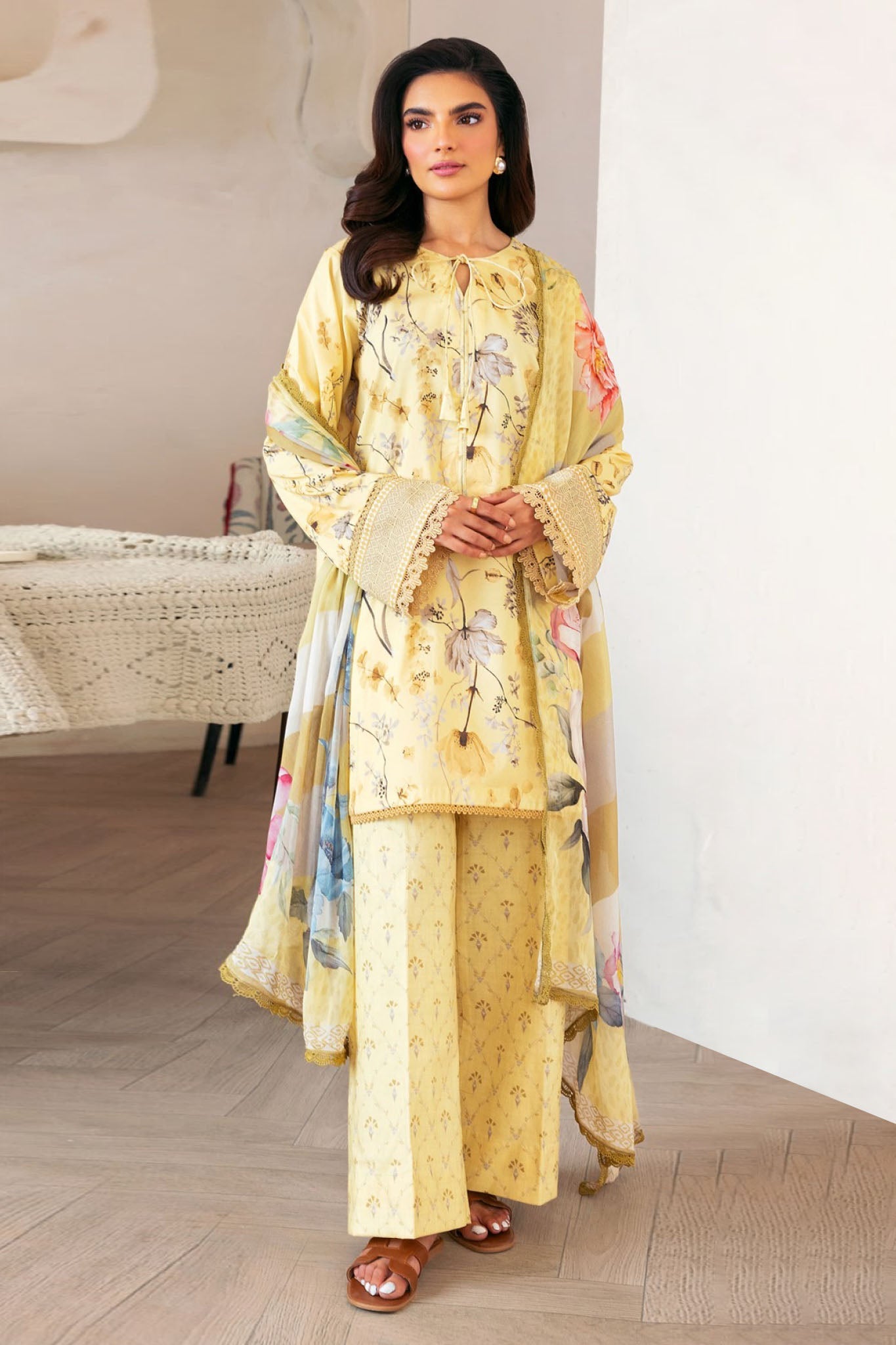 Florent Unstitched 3 Piece Luxury Prints Suit-FL-02-A