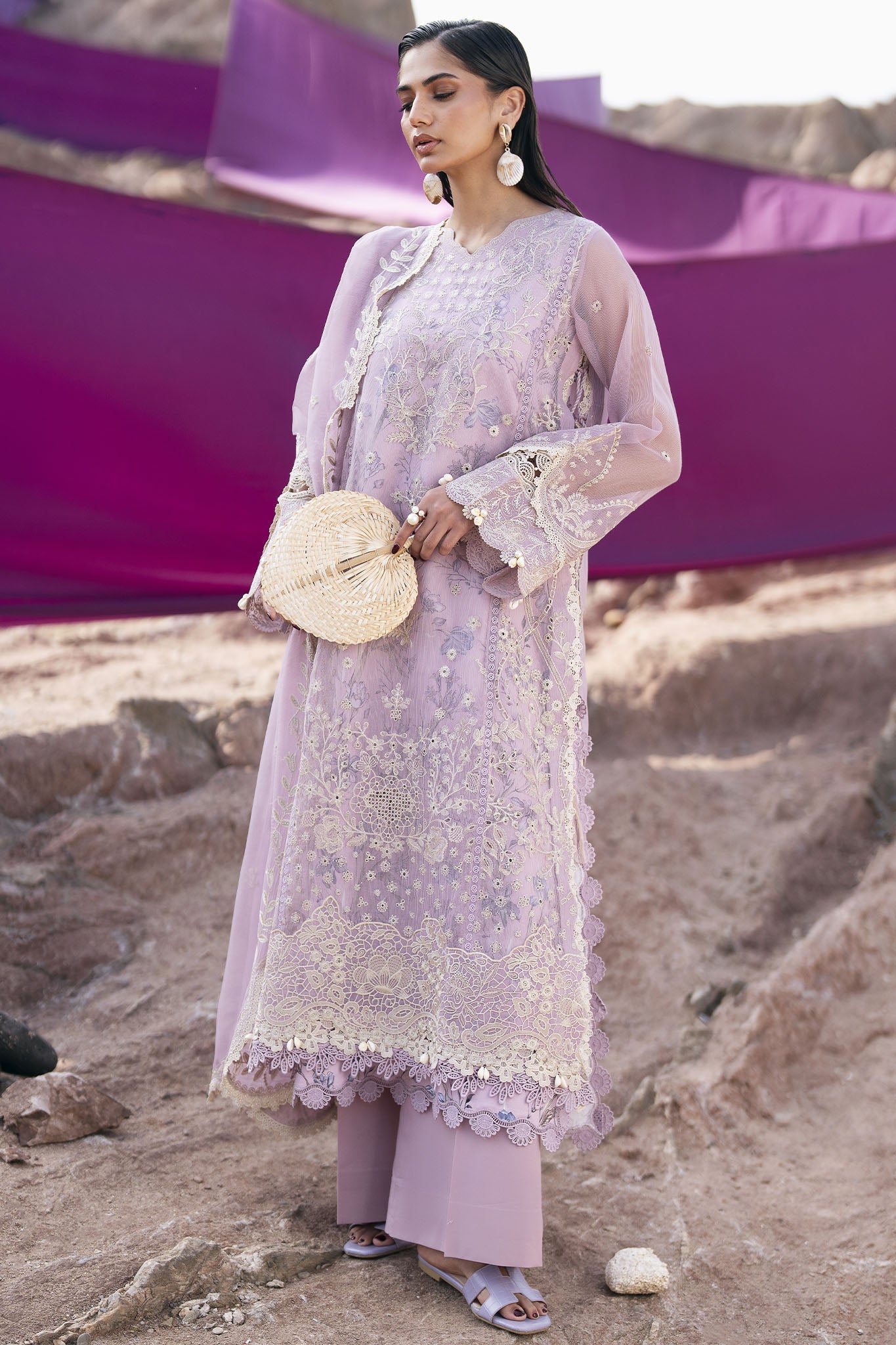 Florent Unstitched 3 Piece Festive Luxury Lawn Suit-FLL-8