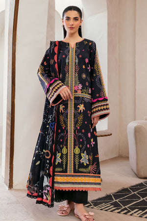 Florent Unstitched 3 Piece Luxury Prints Collection'2025-FL-08-B