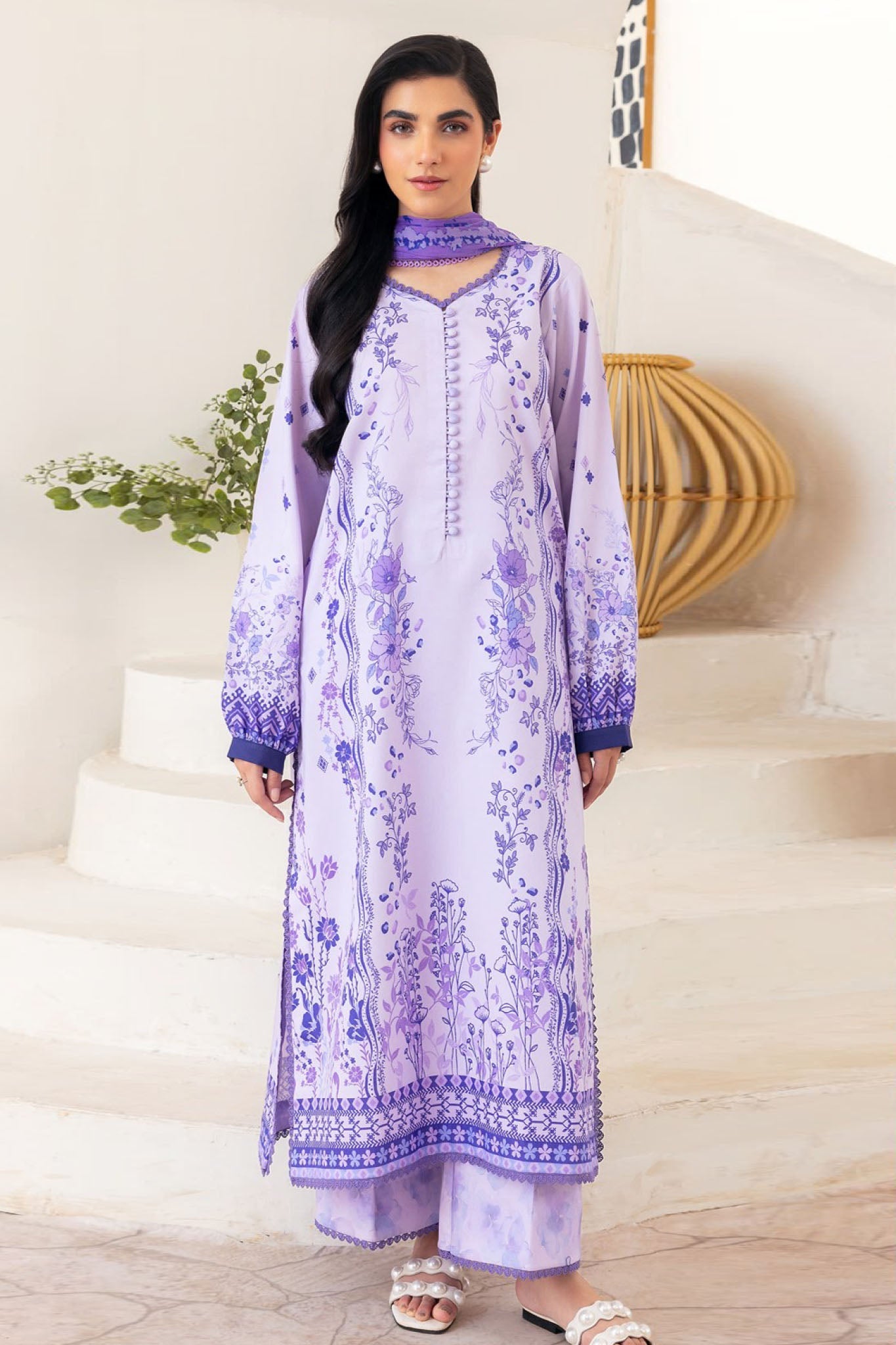 Florent Unstitched 3 Piece Luxury Prints Collection'2025-FL-10