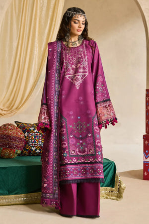 Zync One Nation By Florent Unstitched 3 Piece Winter Vol-01 Collection'2025-FL-04-B