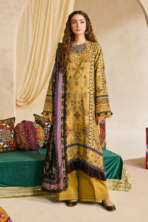 Zync One Nation By Florent Unstitched 3 Piece Winter Vol-01 Collection'2025-FL-05-A