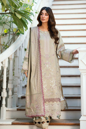 Serenity By Florent Unstitched 3 Piece Winter Collection'2025-FL-7A