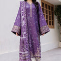 Zync Whispers By Florent Unstitched 3 Piece Winter Collection'2025-FL-7B