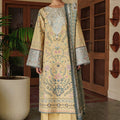Zync Whispers By Florent Unstitched 3 Piece Winter Collection'2025-FL-8B
