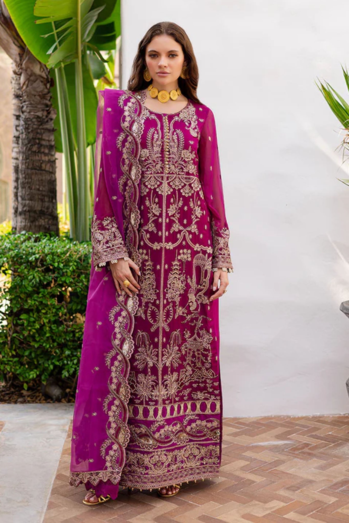 Noir by Freesia Unstitched 3 Piece Formals Collection'2025-FS-50087-Aulia