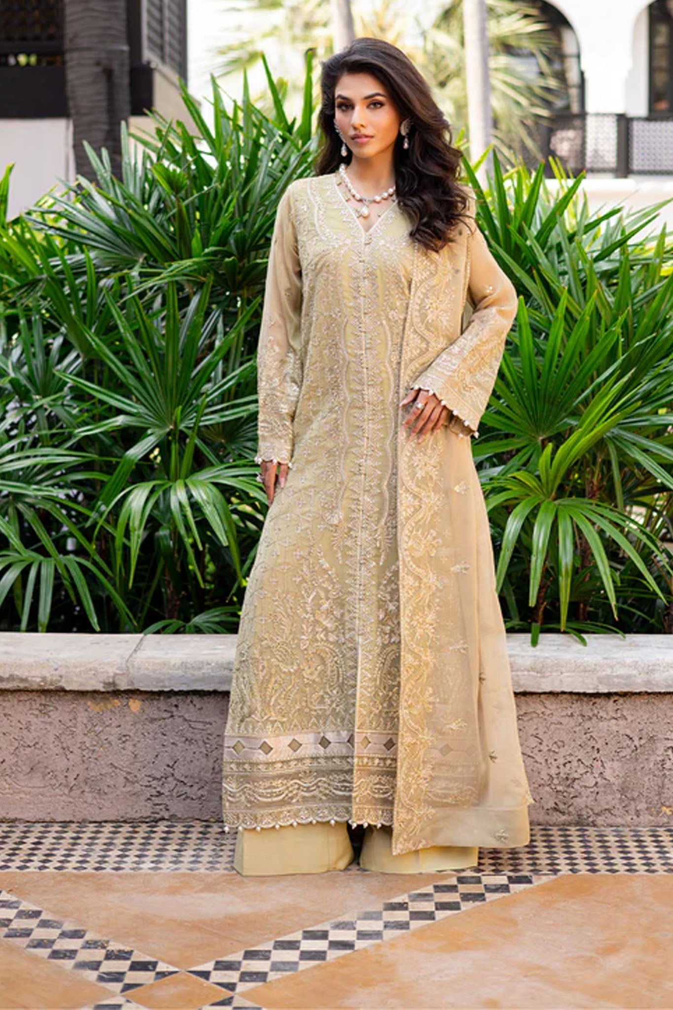 Noir by Freesia Unstitched 3 Piece Formals Collection'2025-FS-50093-Acintya