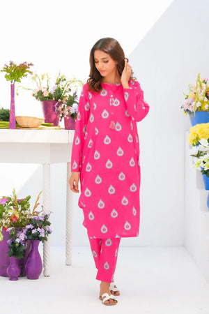 Dhaga Stitched 2 Piece Lawn Collection'2025-Matching separate 0012