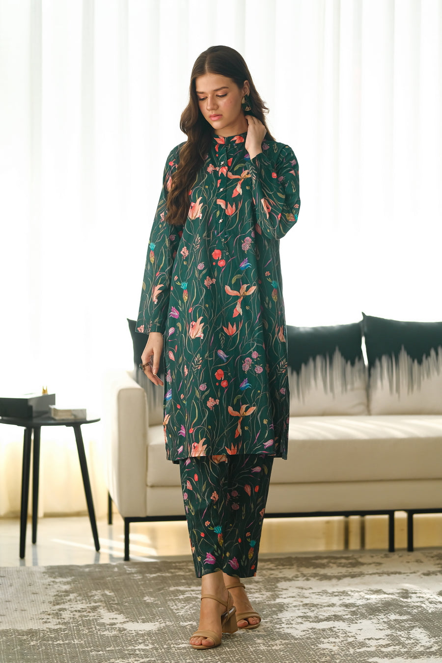 Sprinkles Stitched 2 Piece Summer Luxury Lawn Women Collection'2025-Wildflower - 2-Piece Luxury Lawn Set