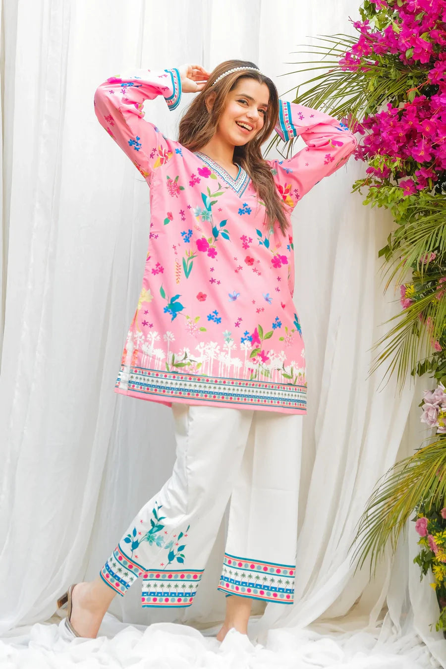 Dhaga Stitched 2 Piece Crepe Collection'2025-Bloom