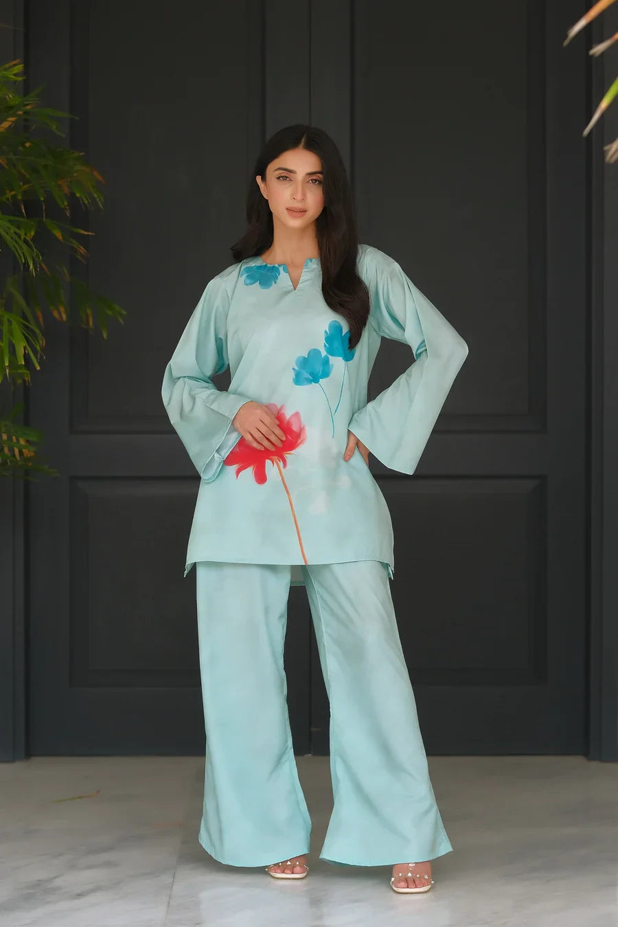 Dhaga Stitched 2 Piece Crepe Collection'2025-Avel