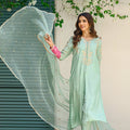 Sprinkles Stitched 3 Piece Formals Luxury Festive Women Collection'2025-Aqua Grace 3pcs- Embroidered