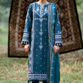 Serenity By Florents Unstitched 3 Piece Winter Shawl Suit-FSS-01-A