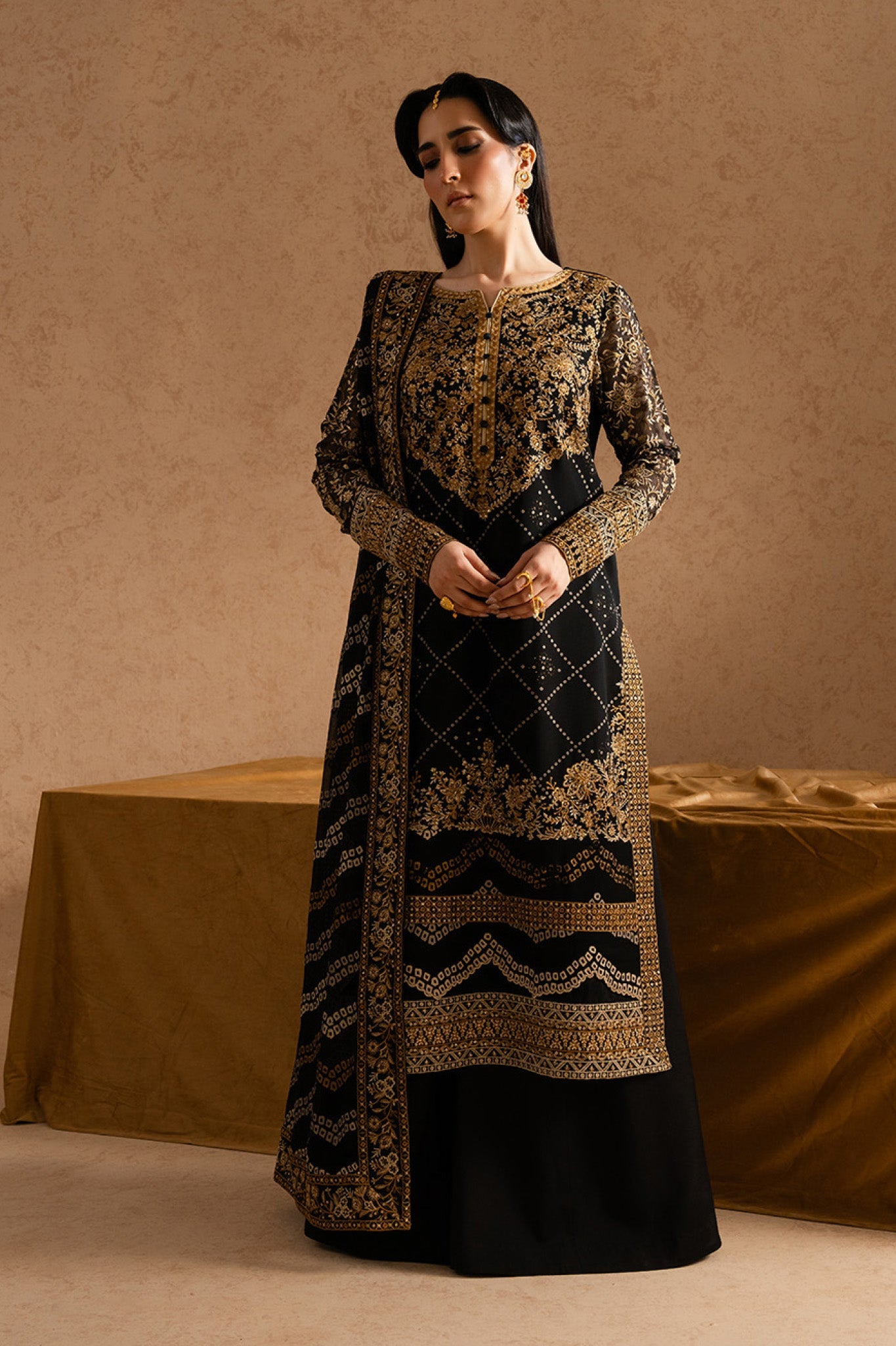 Imane by Freesia Unstitched 3 Piece Chiffon Collection'2025-FSU-5605-Daniz