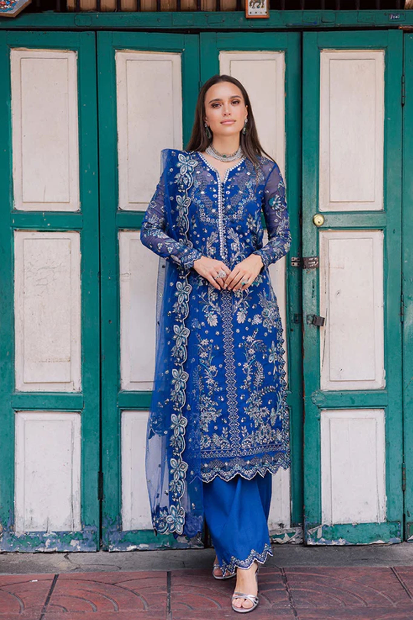 Talia by Freesia Unstitched 3 Piece Chiffon Collection'2025-FW-50067-Anneliese