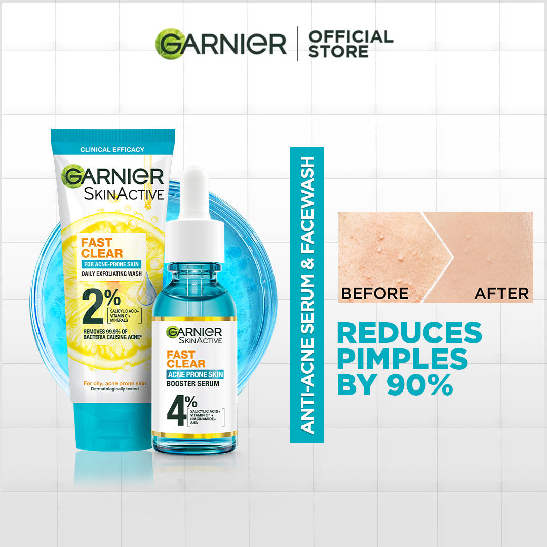 Bundle - Fast Clear Anti-Acne Serum + Facewash Duo