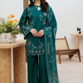 Zync By Florent Unstitched 3 Piece Luxury Lawn Suit-FZ-1A