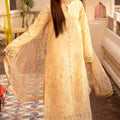 Florent Unstitched 3 Piece Basant Chikankari Luxury Lawn Suit-FZ-2A