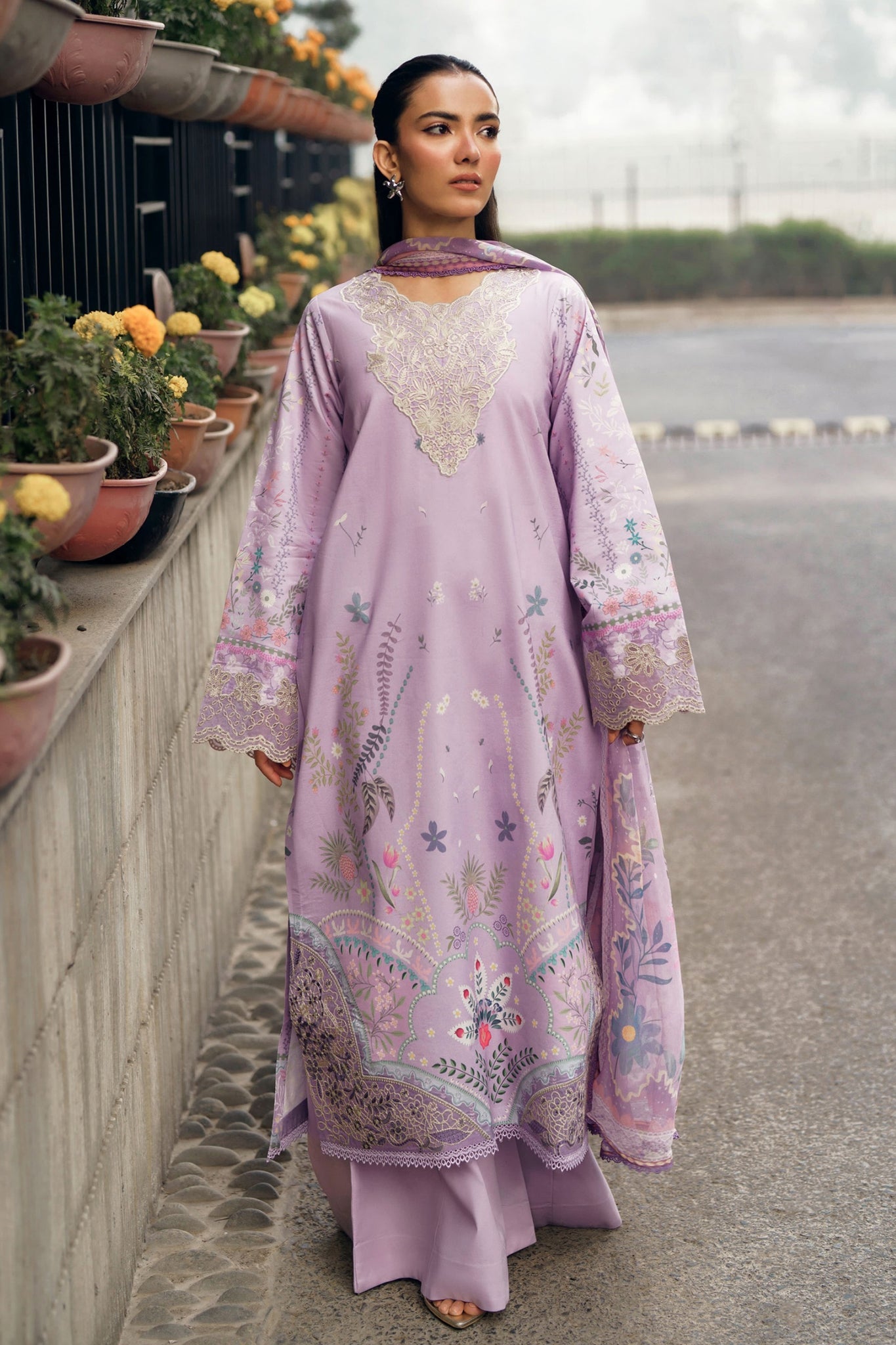 Zync Summer Essentials By Florent Unstitched 3 Piece Summer Vol-02 Suit-FZ-7B