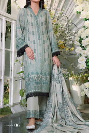 Mariyah Karandi By VS Textile-3 pc  unstitch suit