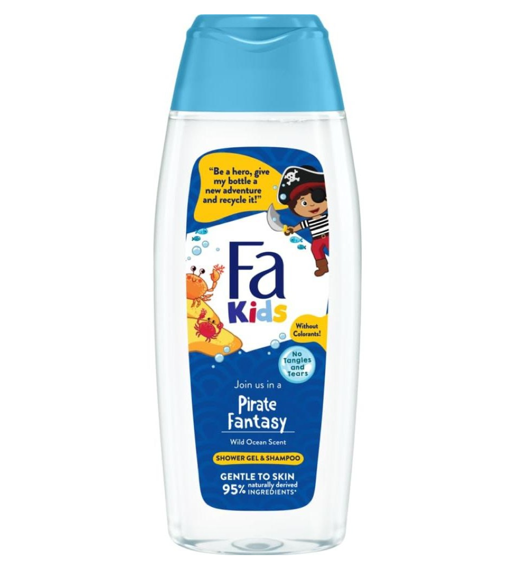 Fa Kids Pirate Fantasy Shower Gel & Shampoo