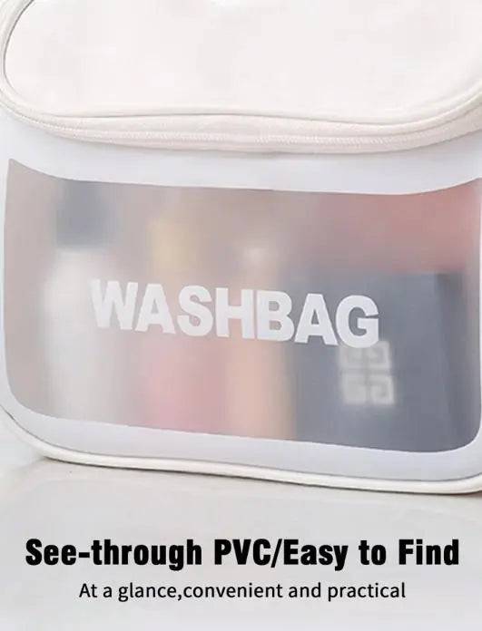Facial beauty - Zipper Cosmetic Travel bag - Assorted Color - My Store