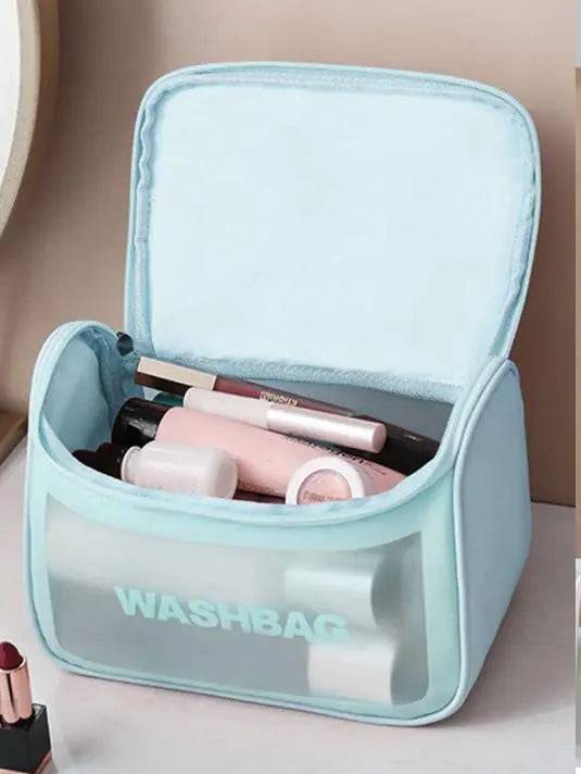 Facial beauty - Zipper Cosmetic Travel bag - Assorted Color - My Store