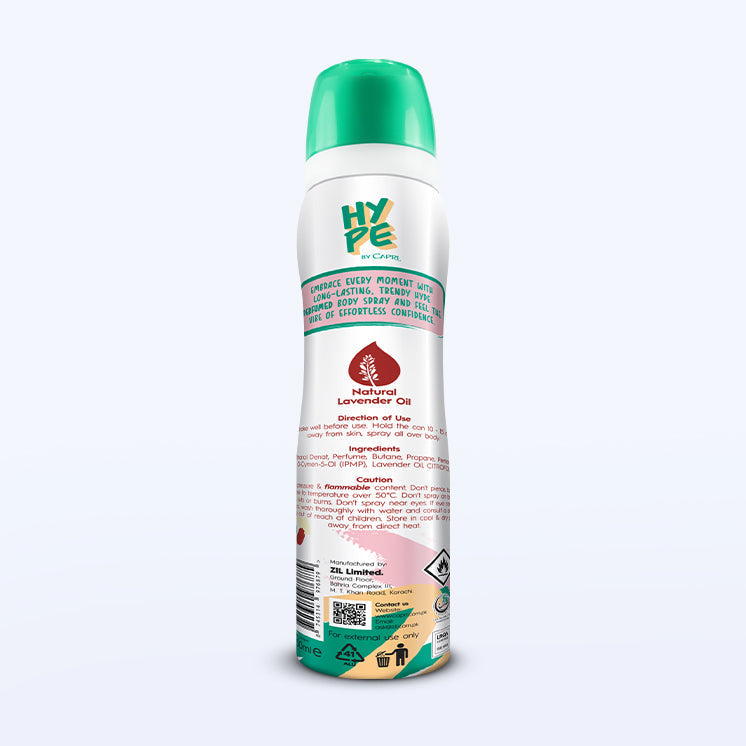 Hype - Women Body Spray -Feelin' Peachy