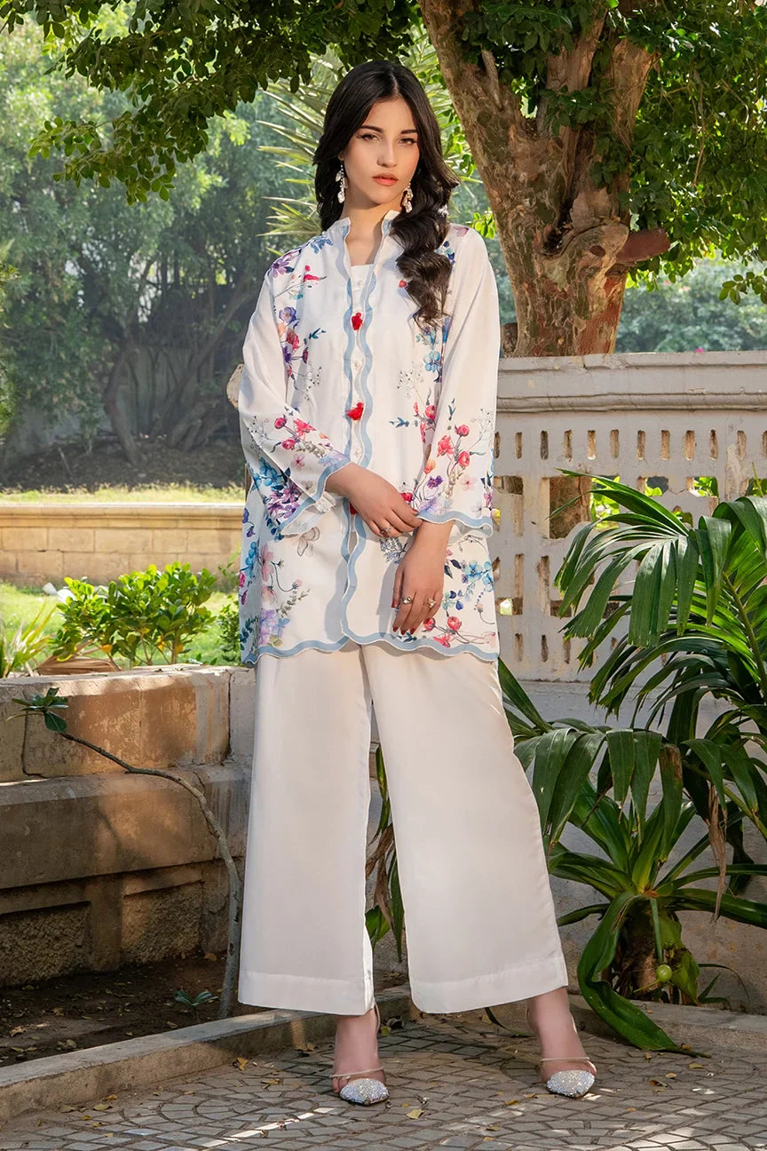 Dhaga Stitched 2 Piece Summer Suit-Fiorella