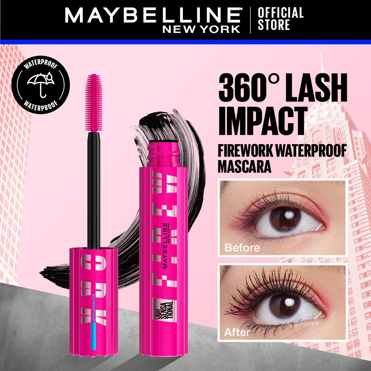 Maybelline - Lash Sensational Firework Washable Mascara Makeup