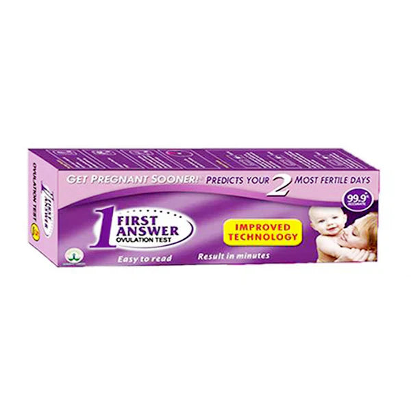 First Ans 1 Ovulation Test