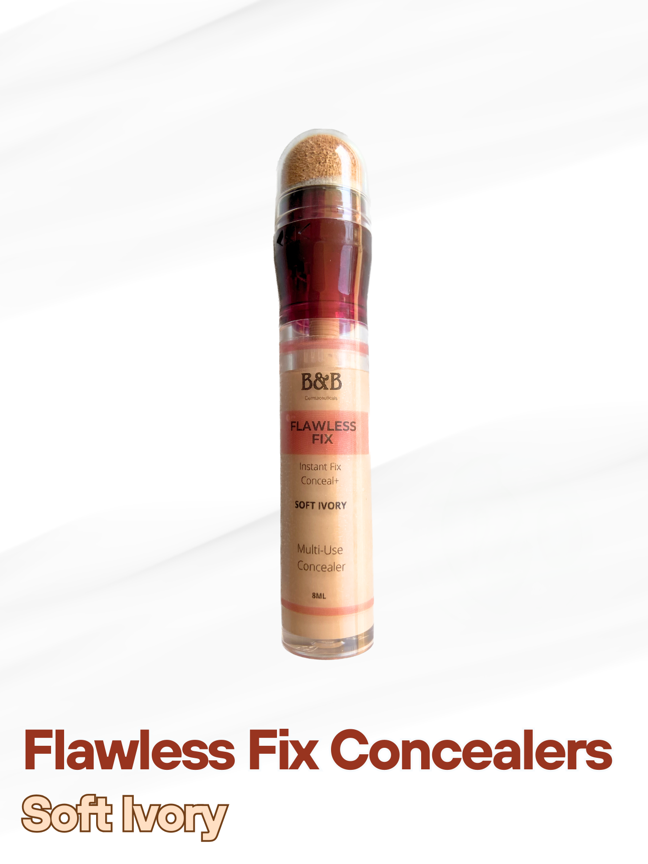 B&B Derma - Flawless Fix Concealer - Soft Ivory