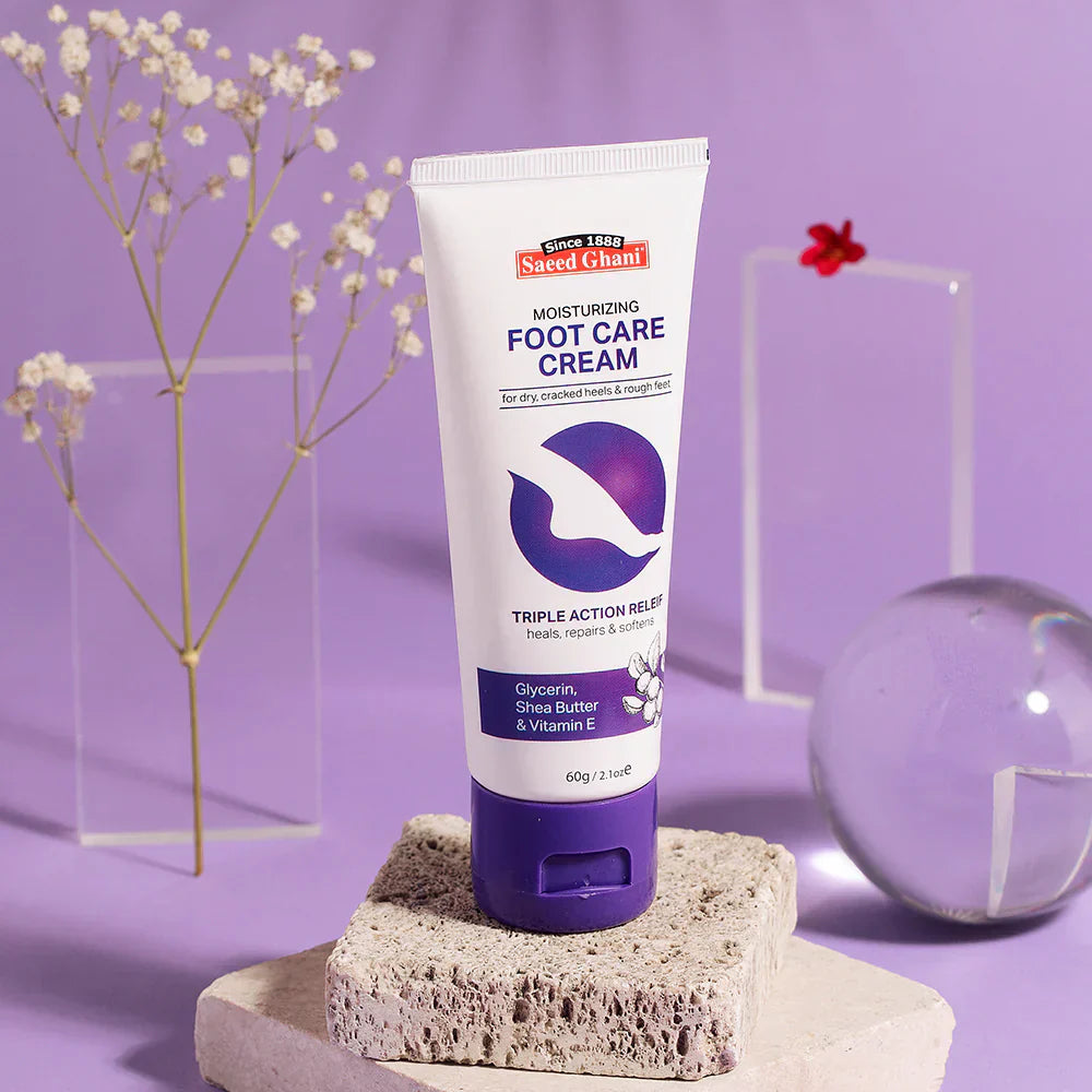 Saeed Ghani - Moisturising Foot Care Cream - 60Ml