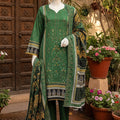 Almeerah Unstitched 3 Piece Winter Khaddar Luxe Collection'2025-Forest Evergreen Allure