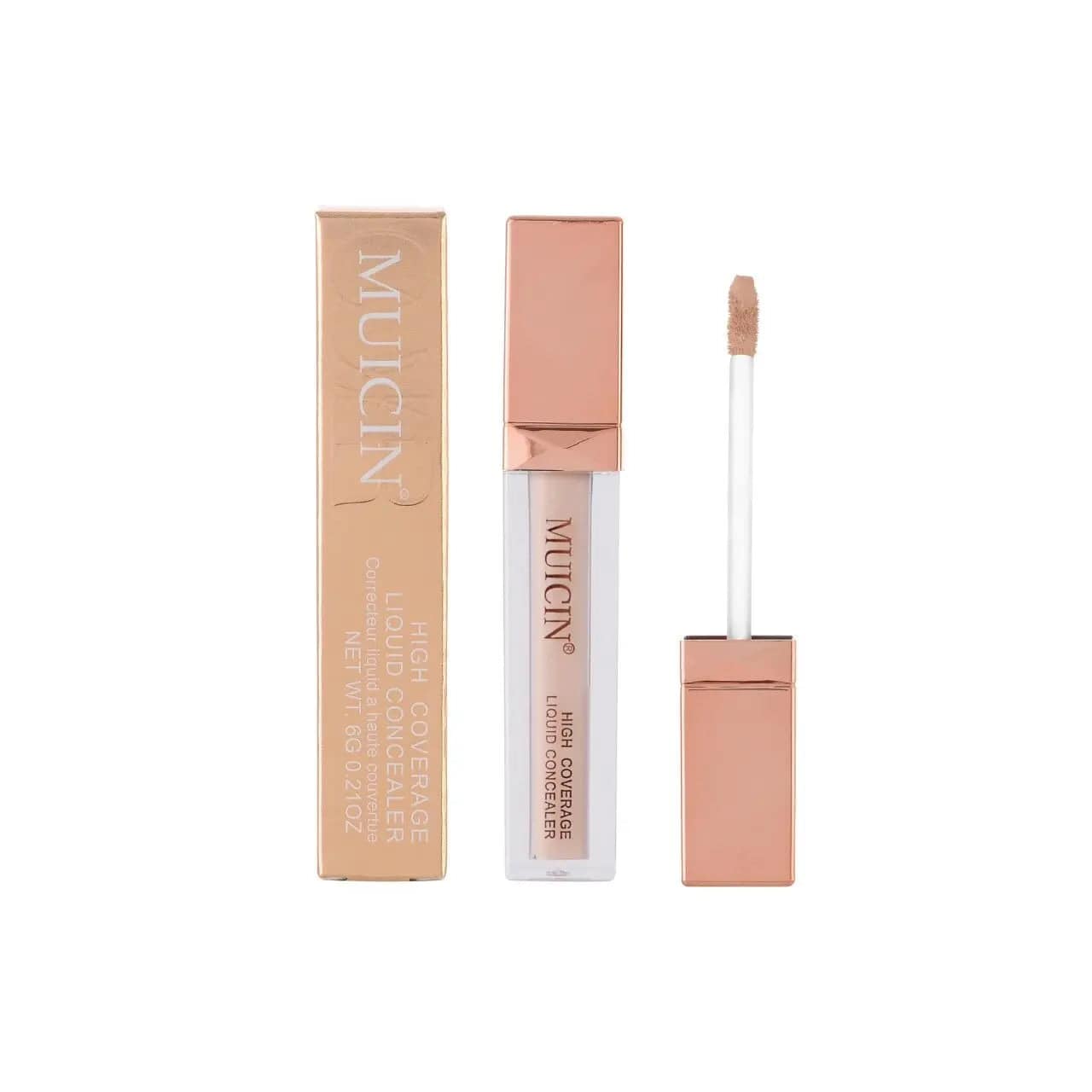 Free MUICIN - Gold HD Coverage Liquid Concealer - 6g Nude - My Store