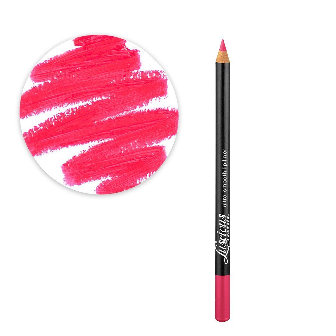 Luscious Ultra Smooth Lip Liner Pencil Fschia